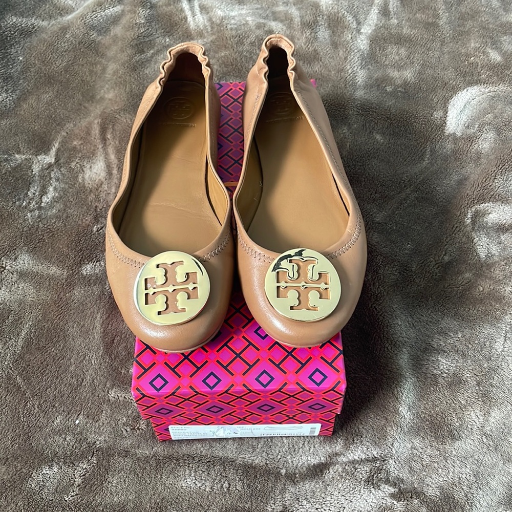 Minnie Travel Ballet Flat, Leather